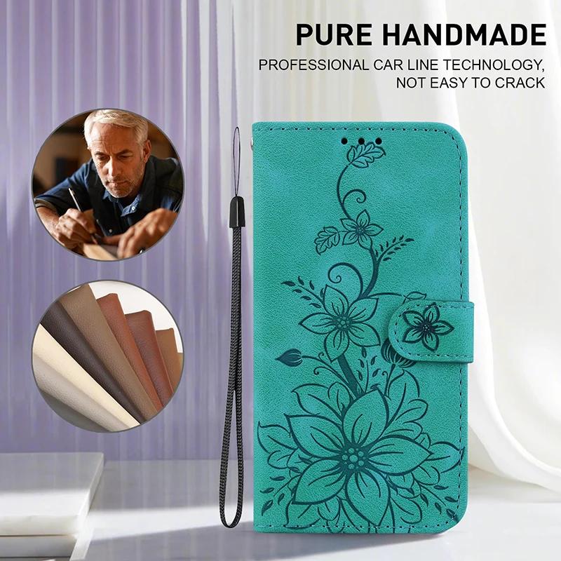 Samsung Galaxy A56 A55 A54 A53 A52 A35 A36 A34 A42 A32 A25 A23 A14 A15 A12 A16 5G İçin Deri Telefon Kılıfı Kart Yuvalı Cüzdan Kapak