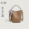 C.LI Women's Retro PU Shoulder Crossbody Bag