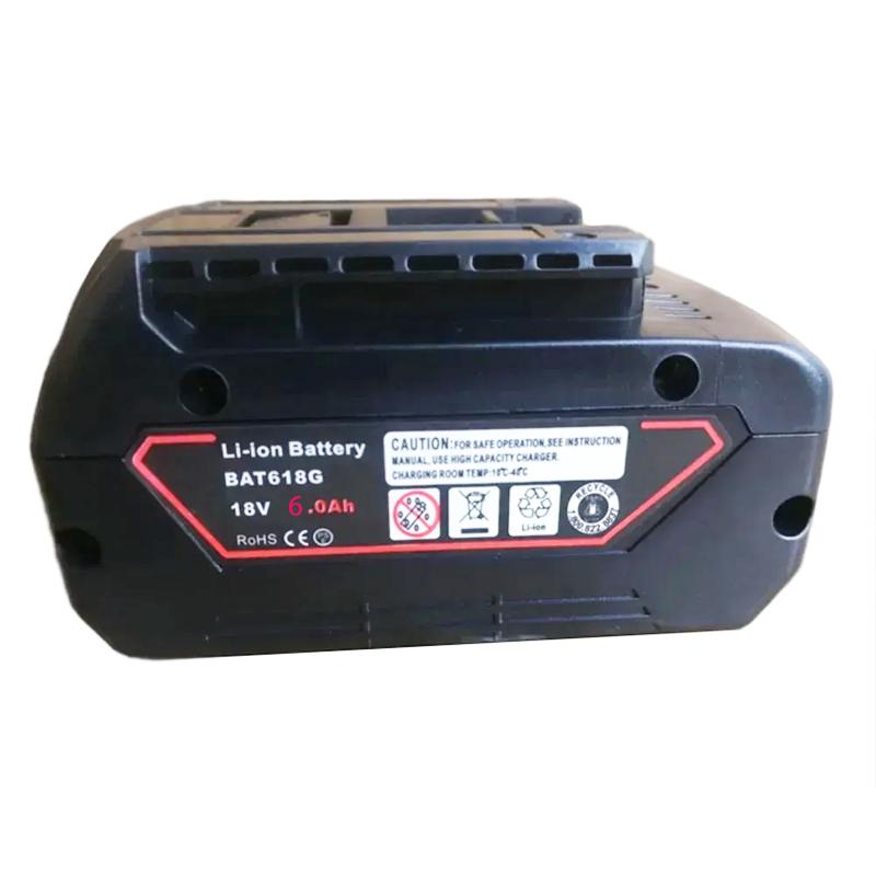 BAT618 Lithium Ion Battery Plastic Case Box Shell PCB Protection Circuit Board For Bosch 18V Li-ion Battery BAT609 6Ah Sticker