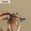 170ml Kiln Fambe Bronze Copper Cash Teapot Handmade Tea Infuser Pot Tea Brewing Kettle With Ball Hole Tea Items Decoration Craft