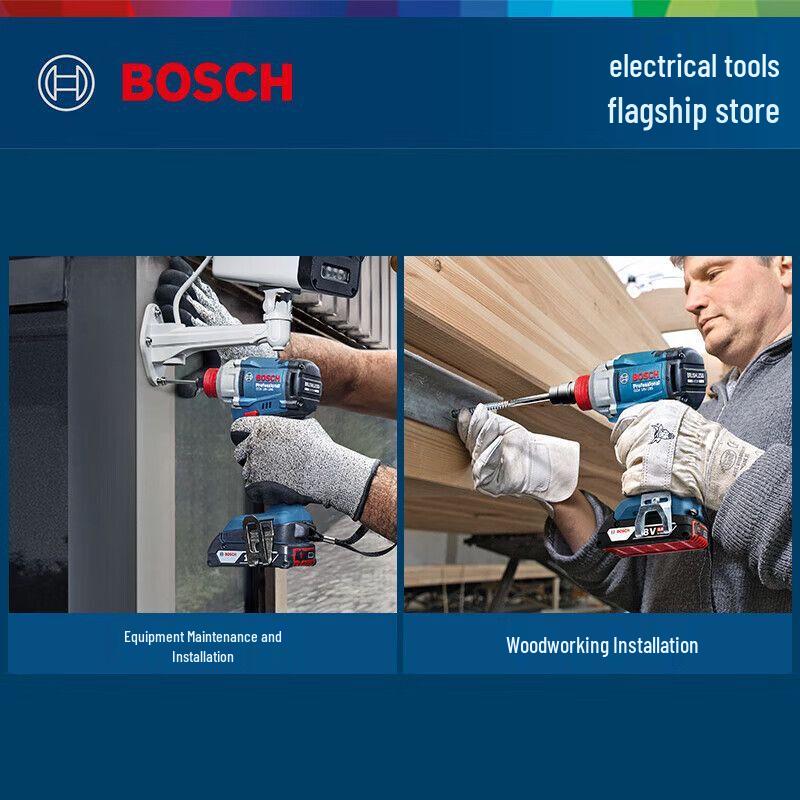 Bosch GDX 18V-285 Cordless Impact Wrench & Screwdriver CN plug (adapter included)