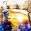 Anime Made In Abyss Bedding Set Boys Girls Twin Queen Size Duvet Cover Pillowcase Bed Boys Adult Fashion Home Textileextile