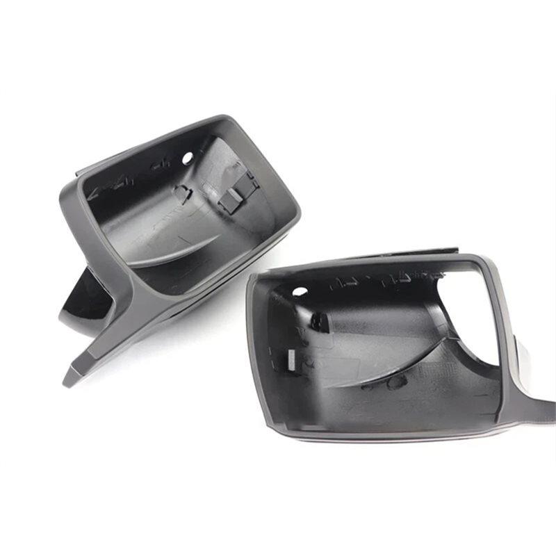 New M-Look Mirror Covers Glossy Black Rearview Side Mirror Cover Caps For BMW X5 E53 1999-2006