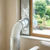 3 Layer Cotton Filled Sliding Window Vent Cloth Insulated Air Conditioner Window Seal  Home Comfort