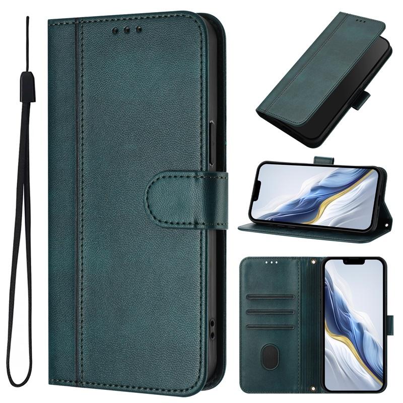 Casing For Realme C11 2021 C12 C15 C17 C20 C21 C21Y C25 C25S C30 C30S C55 4G Leather Wallet Pocket Card Slots Flip Case Cover