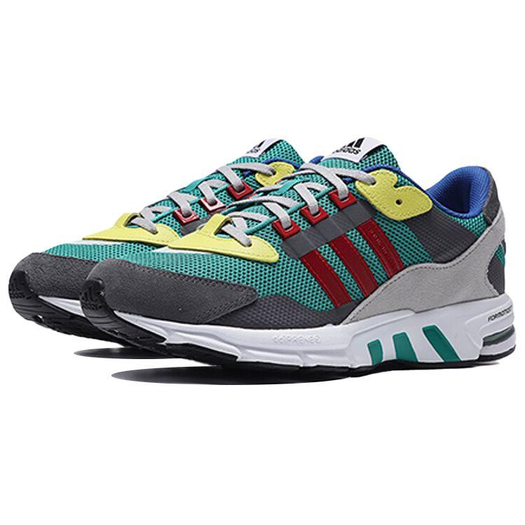 Adidas Equipment 10 Boost Comfortable Versatile Fabric Durable Low-Top Casual Running Shoes Men Sneaker Gray Green FW9982