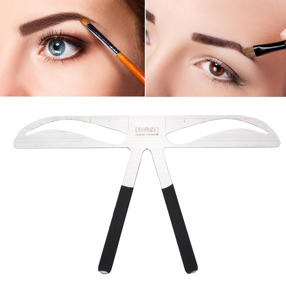 Tattoo Eyebrow Ruler Eyebrow Measure Balance Extension Ruler Shape Stencil 6#