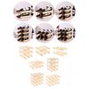Wooden Bottle Holder Table Top Stands Rack Display Stand for Home Decor Kitchen Organization