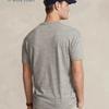 Summer Trendy Brand RL Simple Solid Color Round Neck Short-sleeved Cotton T-shirt Letter Printing Men's Versatile Casual Top Y2k