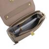 Light Luxury Leather Handbag Women Fashionable Large-capacity Small Square Bag Soft Top Layer Cowhide Multi-compartment Single-shoulder Cross-body