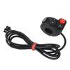 4 In 1 Motorcycle Handlebar Switch Headlight Horn Turn Signal Switch 4.92ft Cable for Electric Bike Scooter