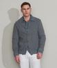 Panicale Gray Acrylic Cotton Knit Jacket