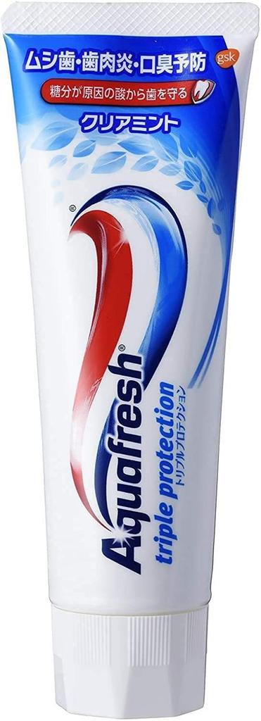 Aquafresh Clear Mint 140g x 6-pack