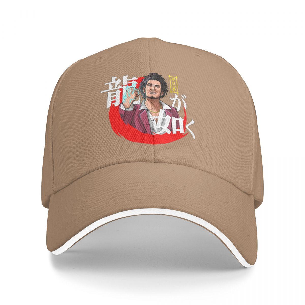 

Yakuza Like A Dragon - Ichiban Kasuga Baseball Cap Hat Man Luxury Funny hats Military Tactical Cap Men s Hats Women s