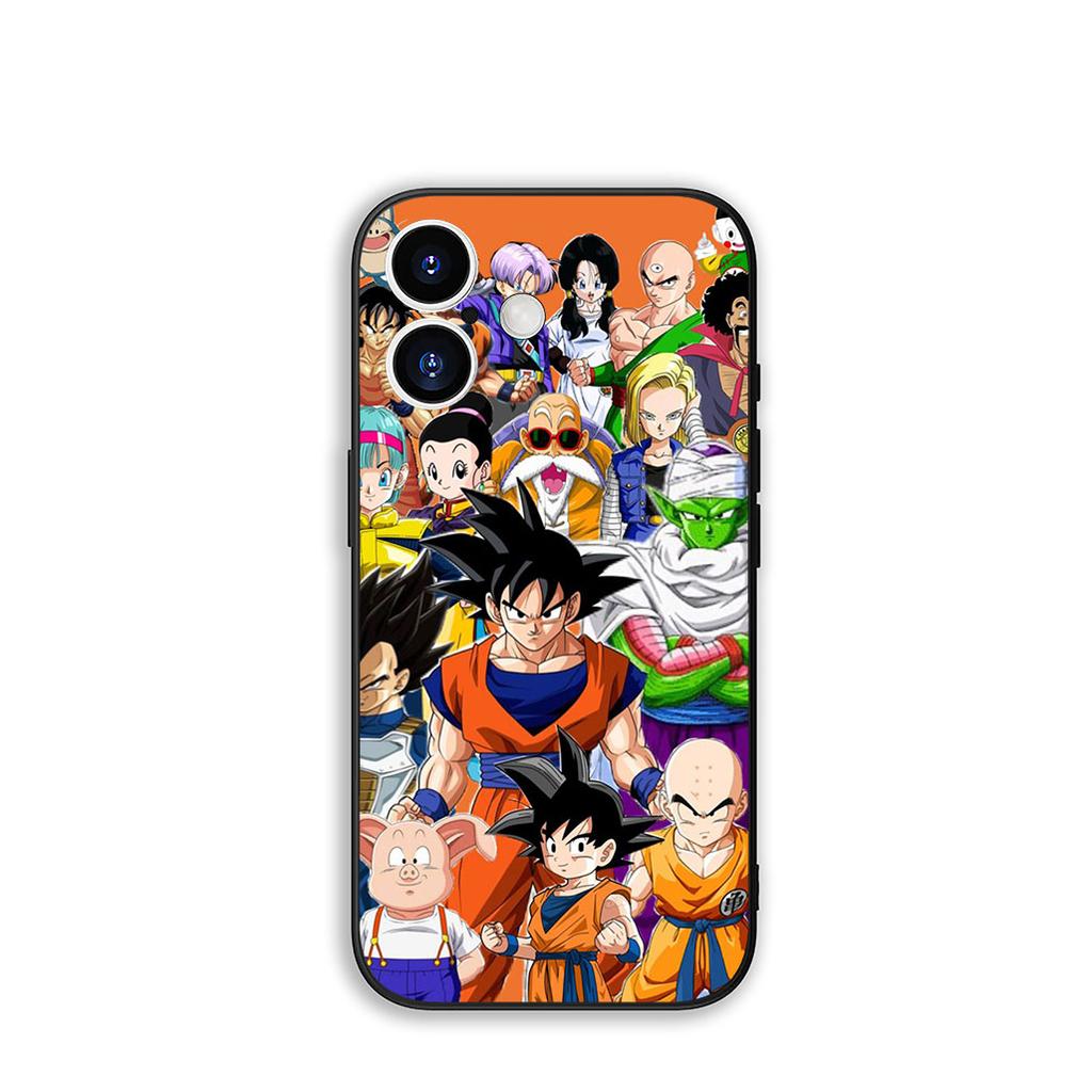 Phone Cover Krillin DragonBalls Dragon Gokus Ball for Apple iPhone 16 15 14 Plus 13 12 Mini 17 Pro Max + ProMax 16E Air 15+ Case