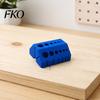 Woodworking Drill Guide 3D Printed Jig, 45 and 90 Drilling Angle Locator, Precision Doweling Rail Tool for Accurate Hole Positioning, Durable