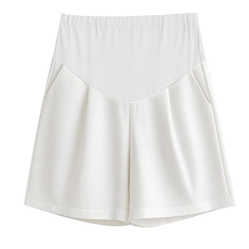 

Summer Maternity Two-Piece Set: Mid-Length Round Neck Top & Slimming Shorts 2XL (150-165 lbs)