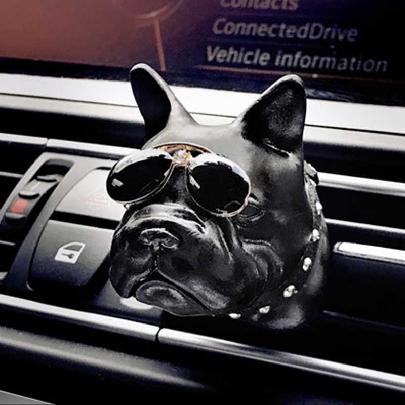 Buy French Bulldog Car Air Freshener Outlet Air Vent Perfume Ornament