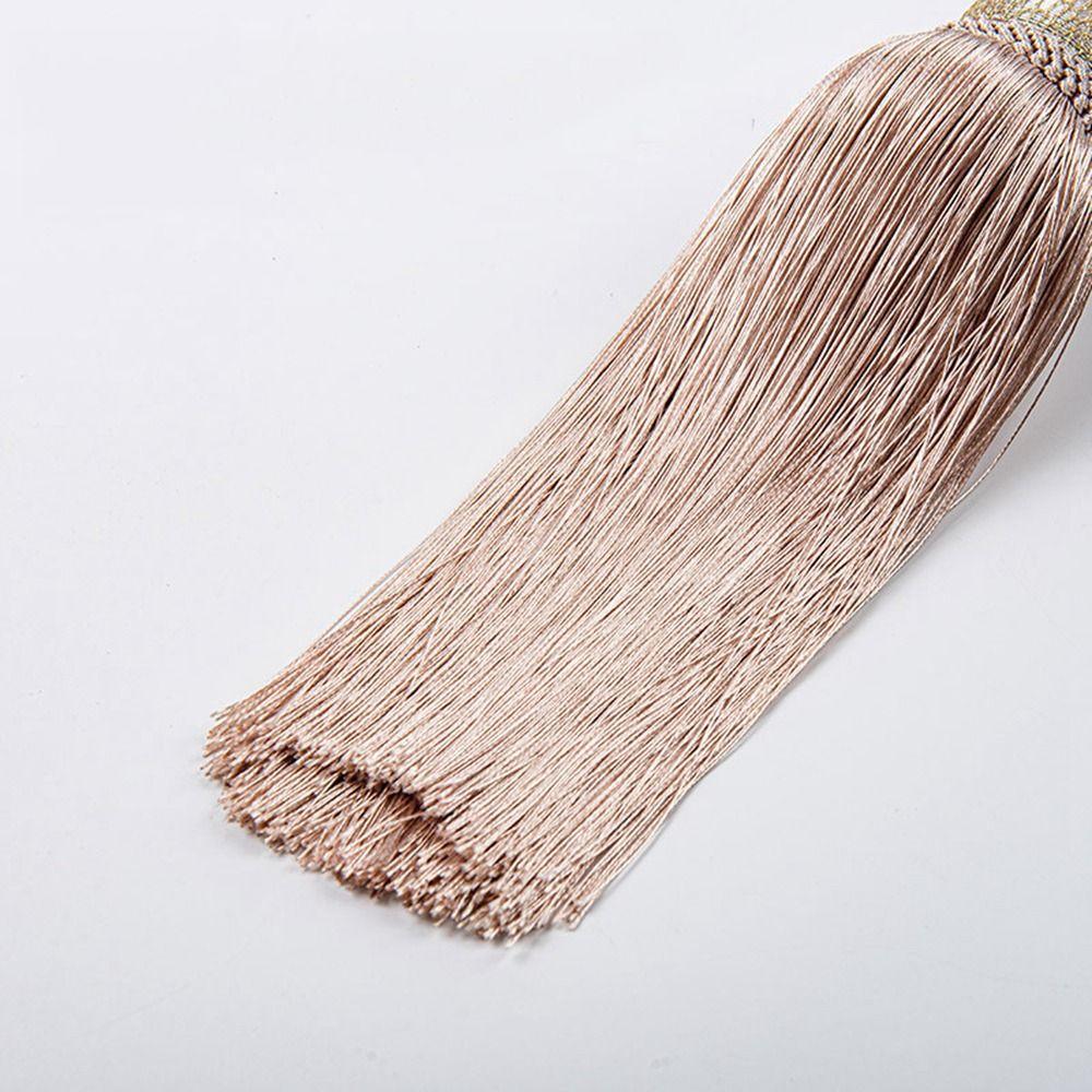 Geen Installatie Gordijnkwasten Gordijnknopen Polyester Garen Punch-vrije Kwast Gordijnbinders Gouden Draad Hangende Bal Veelkleurig