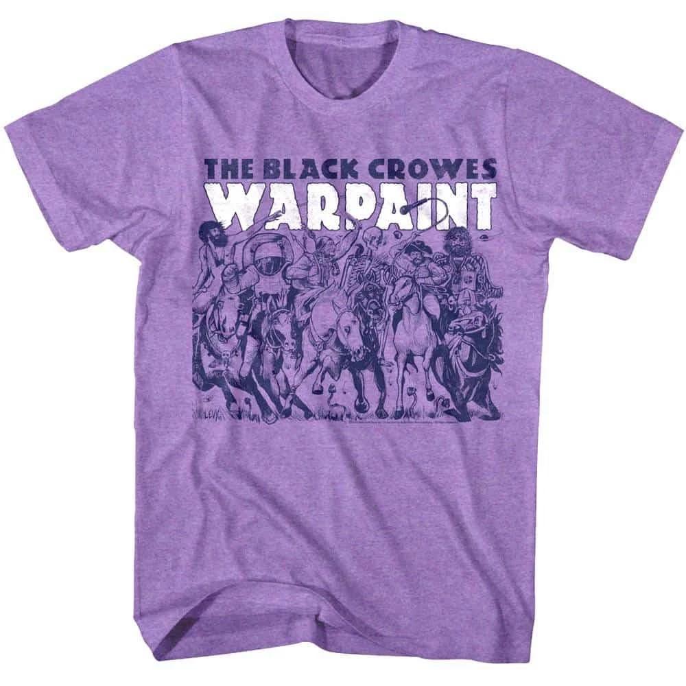 Black Crowes Purple Warpaint Men s T Shirt XL