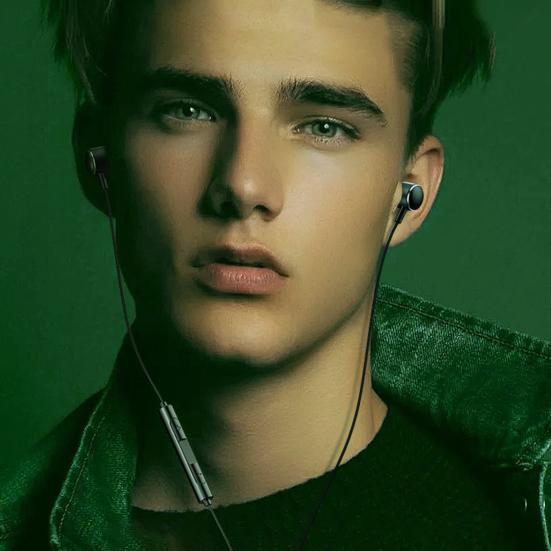 Earbuds with Noise-canceling Sound In-ear 3.5MM Mic High-quality Earphones for Computers Laptops Phones