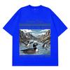 Heißer Rivalität Dummer Kanadischer Wolf Vogel Lustiges Meme T-Shirt Herren Damen Harajuku T-Shirts Kurzarm Locker Freizeit T-Shirts Oberteile
