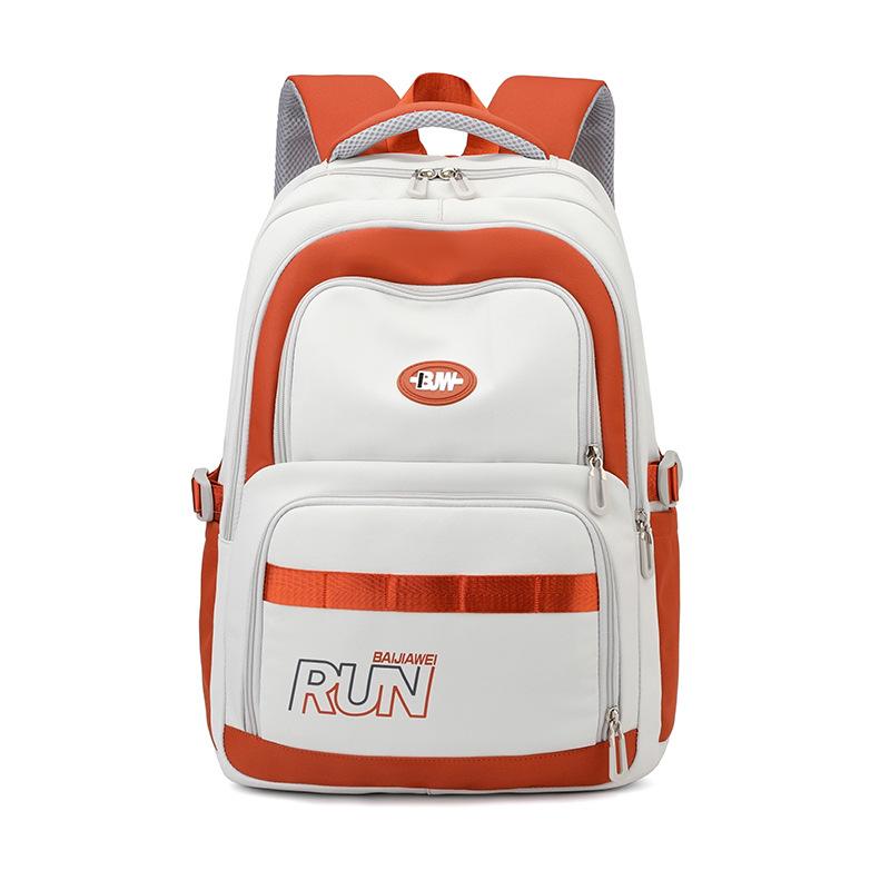 BAIJIAWEI Brand College and High School Student School Backpacks Nylon Orthopedic School Bags Reduces the Burden Girls Schoolbag