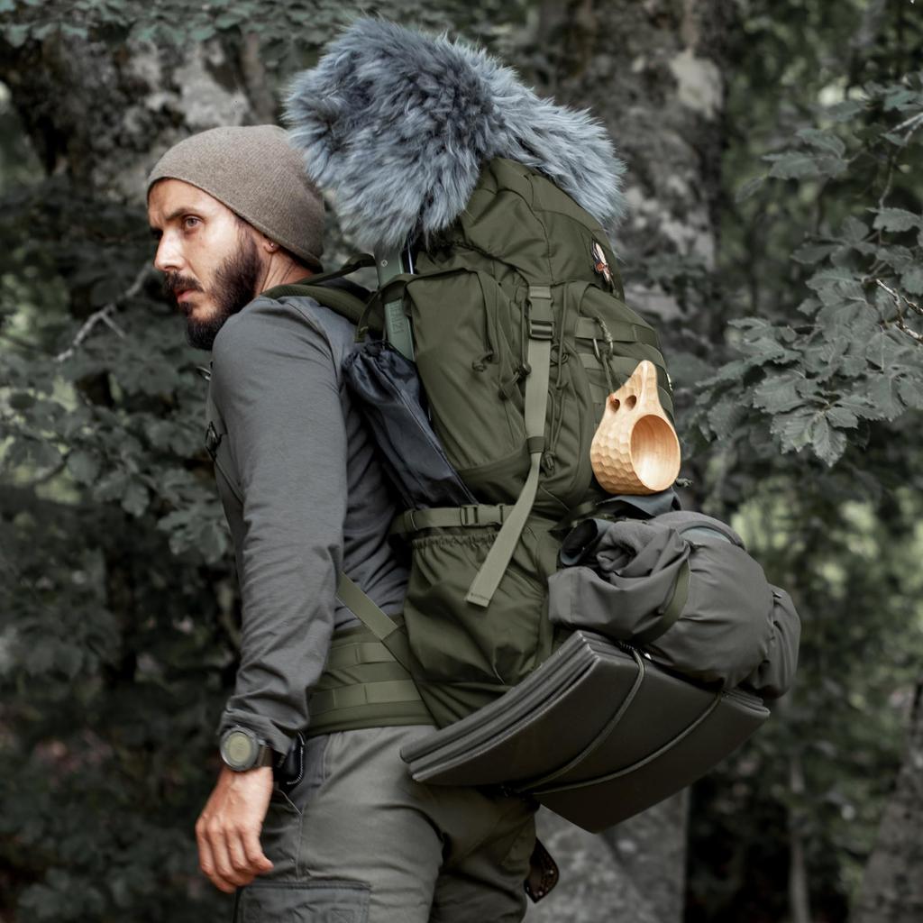 [Mardingtop] 60L Large Capacity Tactical Backpack, Lightweight, Military Backpack, Hiking Backpack, Camping, Trekking, Travel