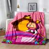 Animals Forest Party Blanket Ultra-Soft Perfect for Office Seaside Office Chair Four Seasons Multipurpose Stylish Decor