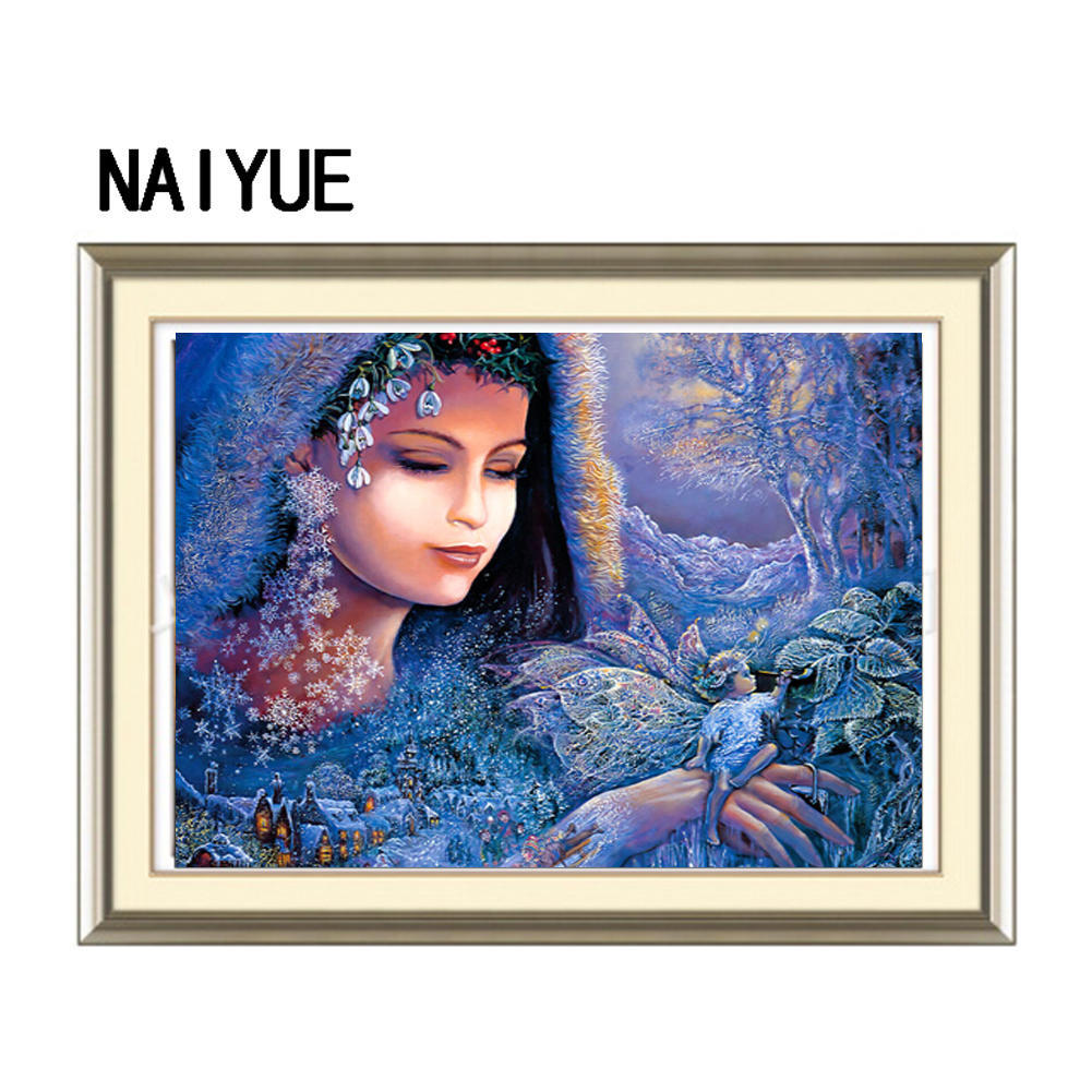 Diy Diamond Embroidery Little Girl kiss sunflower Diamond Mosaic Full Round Square 5D Diamond Painting Cross Stitch Decoration Gift