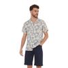 Threadbare Mens Floral Short-Sleeved Shirt