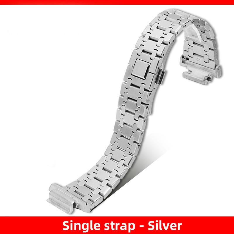 Für Casio Farmhouse Oak GA-2100 GA-2110 GA-B2100 Modifiziertes Edelstahl-Armband Metallgehäuse Lünette GM2100 Armband 16mm