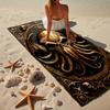 Cthulhu Mythos Artwork Beach Towel, Super Soft Microfiber, Gift for Her/Him, Birthday, for Pool, Beach, Travel, Home Decor Fan gifts