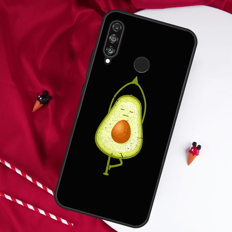 Avocado Yoga For Huawei Nova 5T 9 10 SE 7i 8i 11i 12i Y73 Y90 Y70 Y72 Y61 Y91 Y60 P20 P40 P30 Lite Case