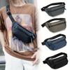 Herren wasserdichte Gürteltasche Brusttasche Männliche wasserdichte Hüfttasche Outdoor Sports Fanny Pack Herren Reise Umhängetaschen
