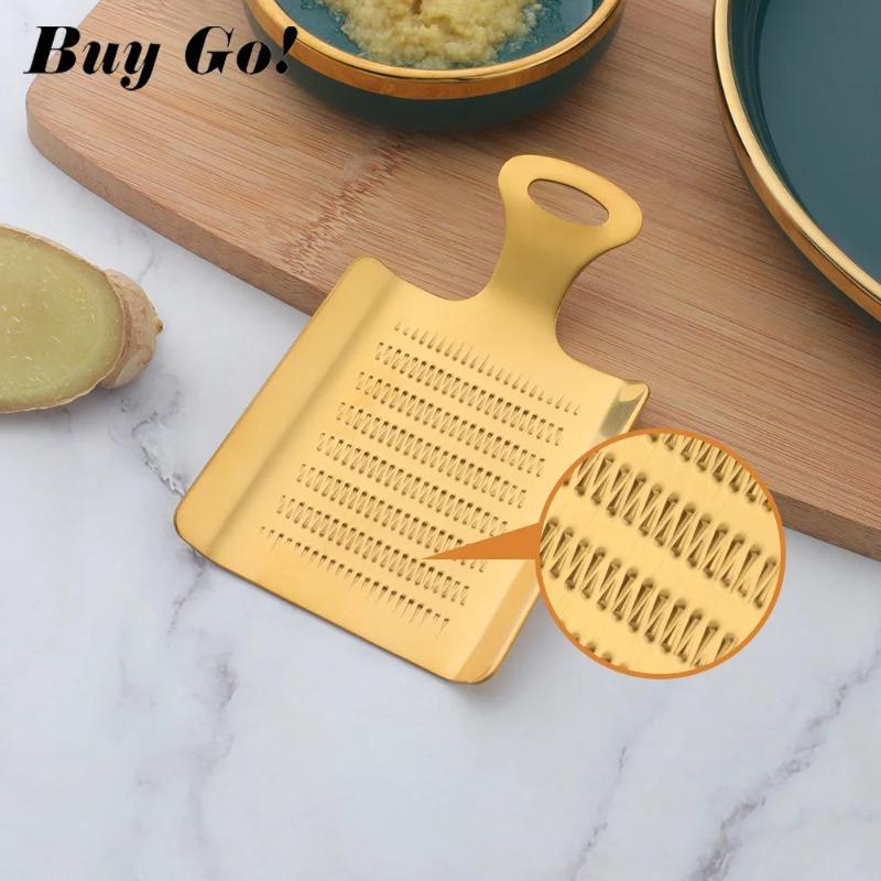 1PC Ginger Grater Wasabi Grater Crusher Stainless Steel Garlic Grinder Kitchen Fruit Presser Vegetables Ginger Grinding Tool