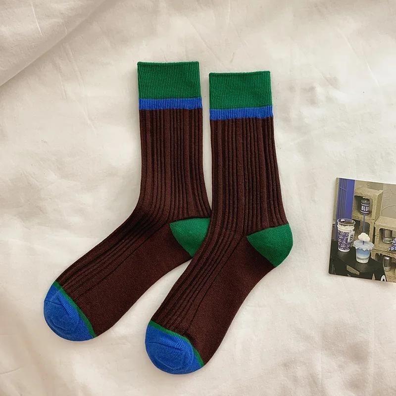 

Candy Color Joint Cute Socks Cotton Ins Sports Relaxation Ventilate Designer Socks Autumn Winter Kawaii Harajuku White Socks One Size