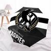 Collingwood Magpies, AFL - Apertura e Chiusura Automatiche, Struttura a 8 Costole Ombrello Portatile, Adatto per Uomini e Donne in Tutte le Stagioni - Perf