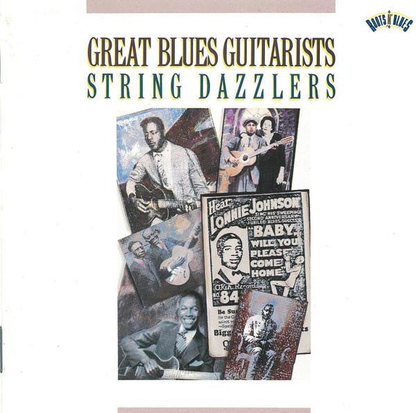 CD VARIOUS - Great Blues Guitarists: String Dazz 4678942 Columbia 1991 Japan Blues Used