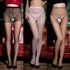 Medias Open Crotch Pantyhose Sexy Women Thigh High Tights Underwear Silk Transparent Body Stockings Sheer Legging Womens Hosiery
