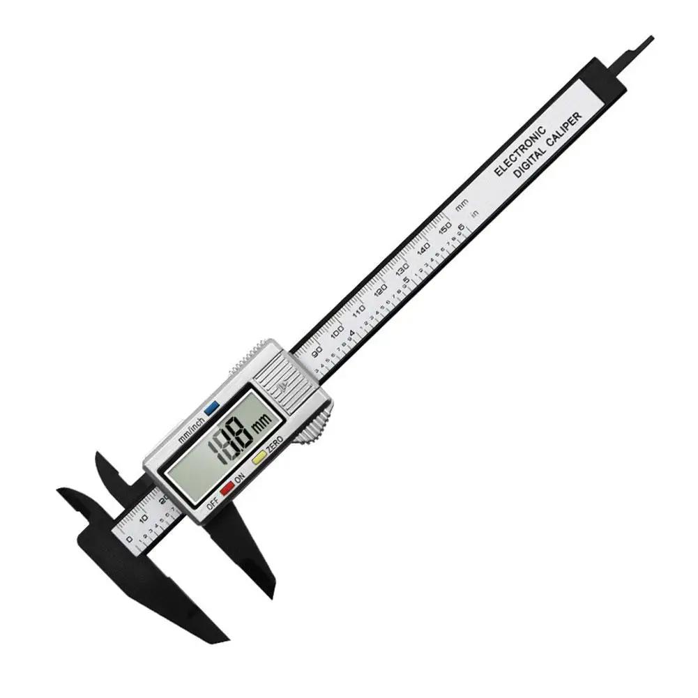 0-150mm Wysokowytrzymałe Plastikowe Suwmiarki Cyfrowe Elektroniczne do Pomiaru Szczelin w Drewnie dla Studentów, Domowych