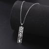 LIKGREAT Amulet Pendant Square Egyptian Ankh Hieroglyphs Necklaces Eye of Horus Ancient Egypt Goddess Wings Protection Jewelry