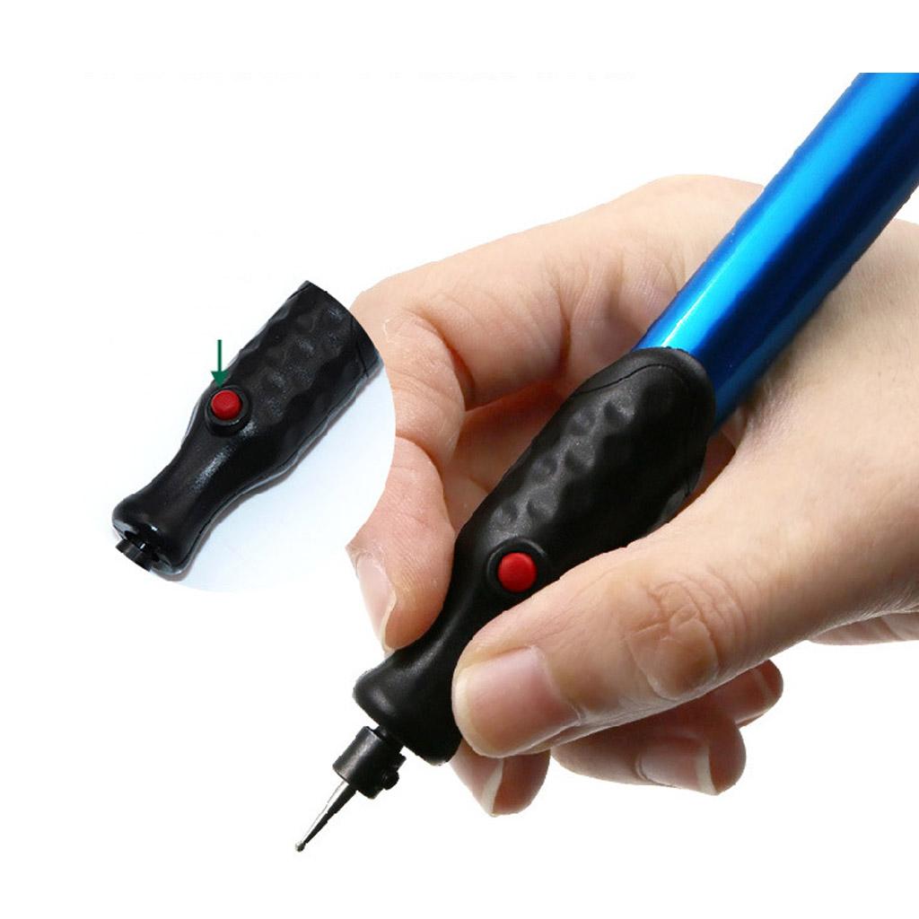 Portable Electric Micro Engraver Pen Carve Engraving Tool Kit Cordless Precision Engraver for DIY Jewellery Making Metal