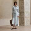 Waiwaiaiem Yy_Tie Waist Shirt Dress_2Color