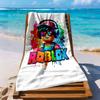 Roblox Beach Towel Soft Durable Quick-Dry Comfortable Lightweight Suitable for Sports, Travel, Swimming, Yoga, Bathroom, Beach, And Pool