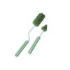 Silicone Rotating Baby Bottle and Nipple Brush Set