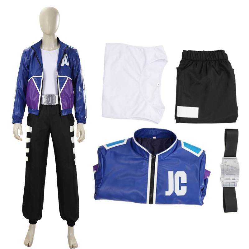 Mortal Kombat Jc Costume Cosplay Suit With Polyester Material For Anime Role Play