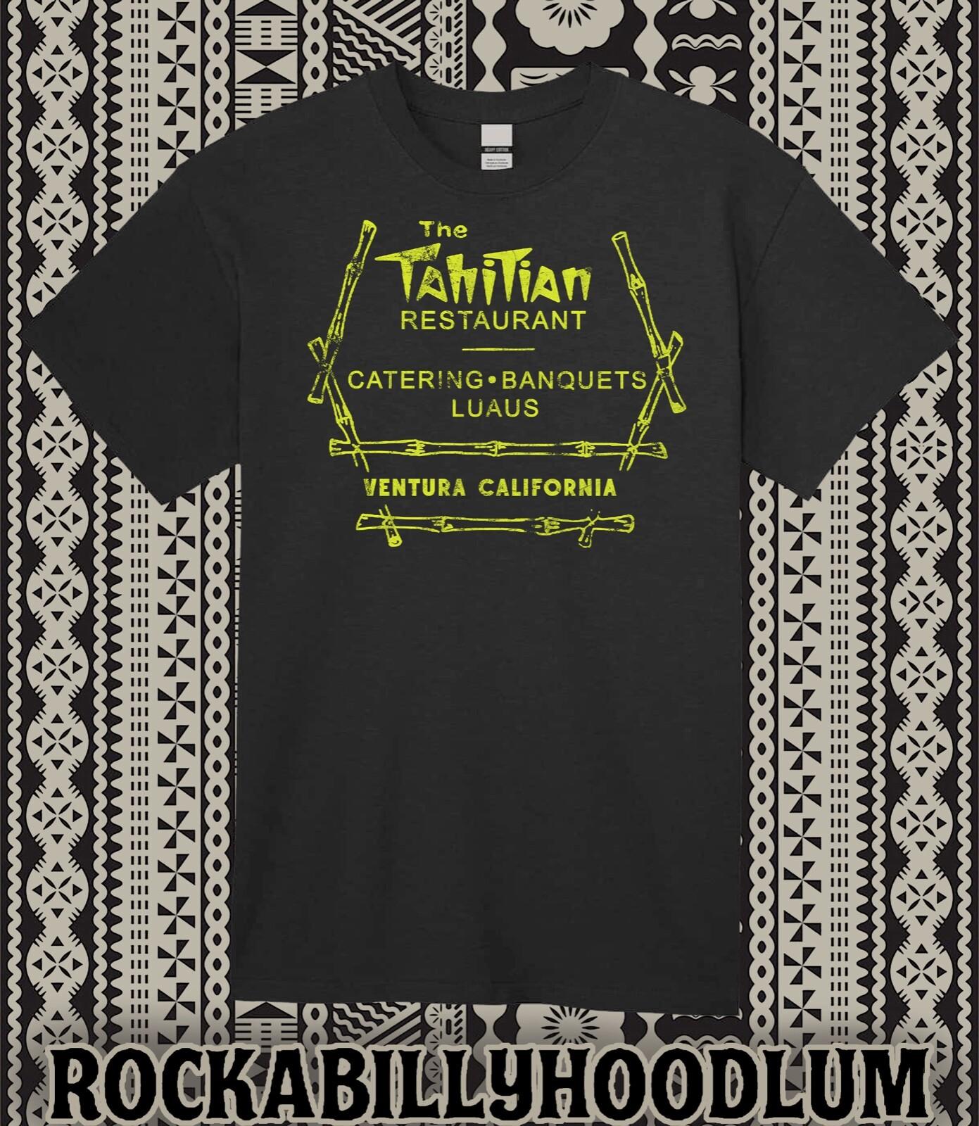 Retro Tiki T Shirt Bar Mug Restaurant Polynesian Luau The Tahitian Ventura CA XXL