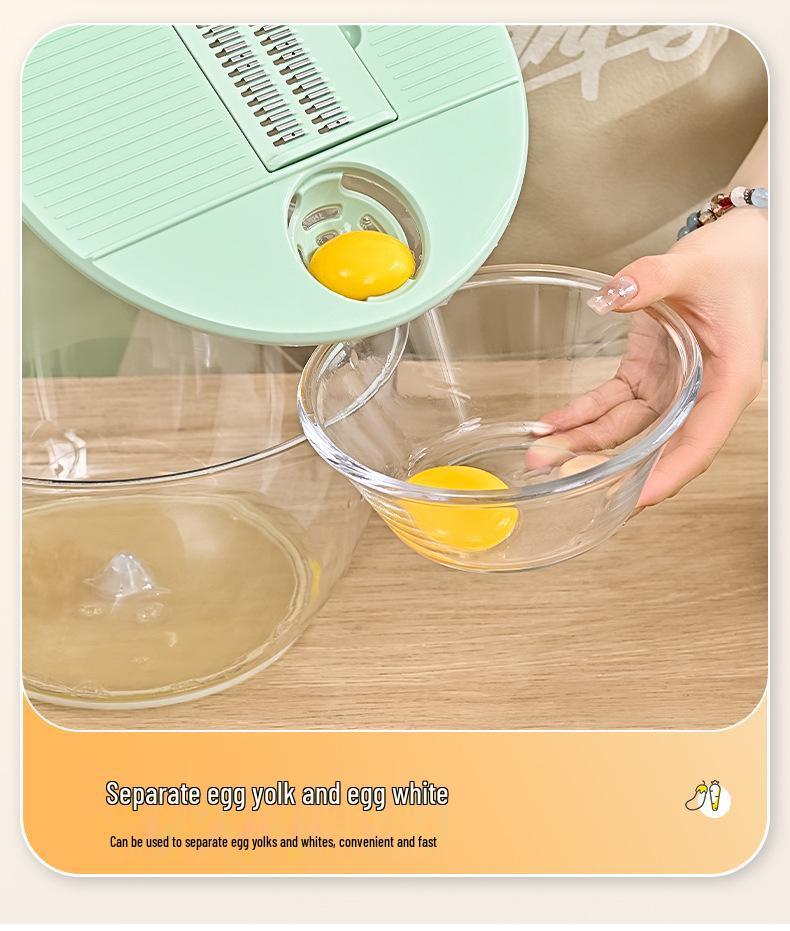 Multifunctional Salad Spinner & Vegetable Cutter: Fruit Spinner, Cucumber, and Potato Shredder/Slicer with Dehydrator