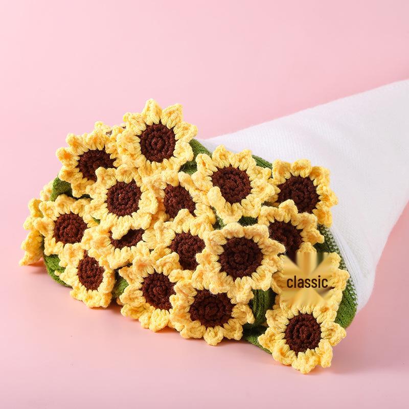 

В язаний вручну плед з трояндами: Подарунок до Дня Святого Валентина